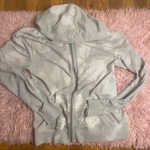 Multi-Colored Zip Up